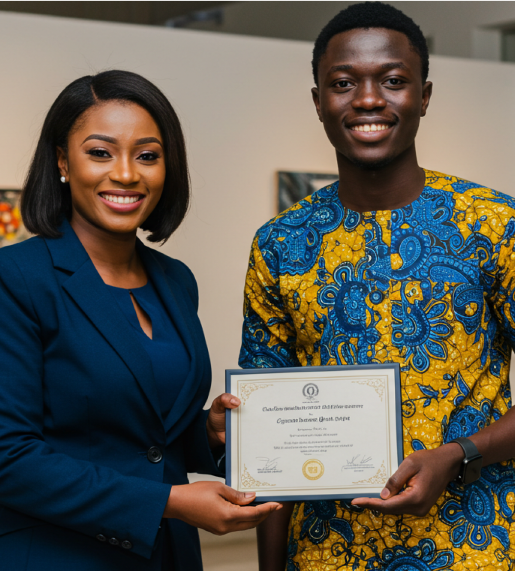 Certificate presentation